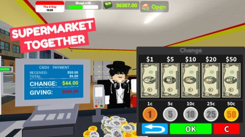 Preview of Supermarket Together - Inf Cash - Free GP - AutoKick - Troll