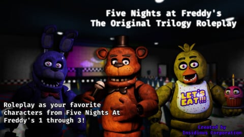 Preview of FNAF: The Original Trilogy Roleplay Script V1.4