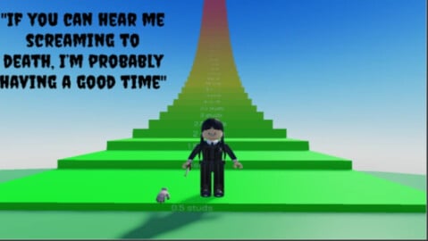 Preview of Studs Jumps but every 5 second u get +1 jump