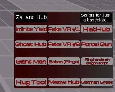 Za_anc (me) hub. | Scripts for "Just A Baseplate." thumbnail