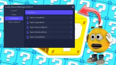 LuckyBlock Battleground GUI thumbnail