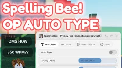 OP Fast Auto Type Equip Fonts Preppy Hub Spelling Script thumbnail