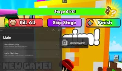 AUTO FINISH OBBY, LUCKYBLOCK | OP SCRIPT XD thumbnail