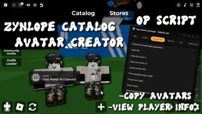 Catalog Avatar Creator (STEAL AVATARS, RAINBOW SKIN & MORE) thumbnail