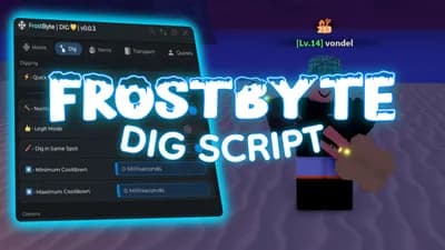 FrostByte Roblox DIG Script thumbnail