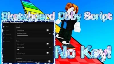 (KEYLESS) Skateboard obby thumbnail