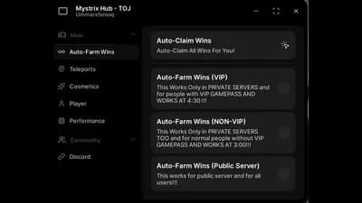AUTOFARM WINS | AUTO-WIN | TELEPORTS | FLY | INF JUMP | MORE thumbnail
