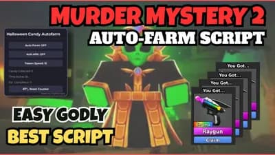 Murder Mystery 2 Auto Farm | 40 coin limit bypassed thumbnail