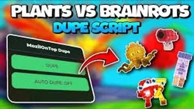 Preview of PLANTS VS BRAINROTS DUPE